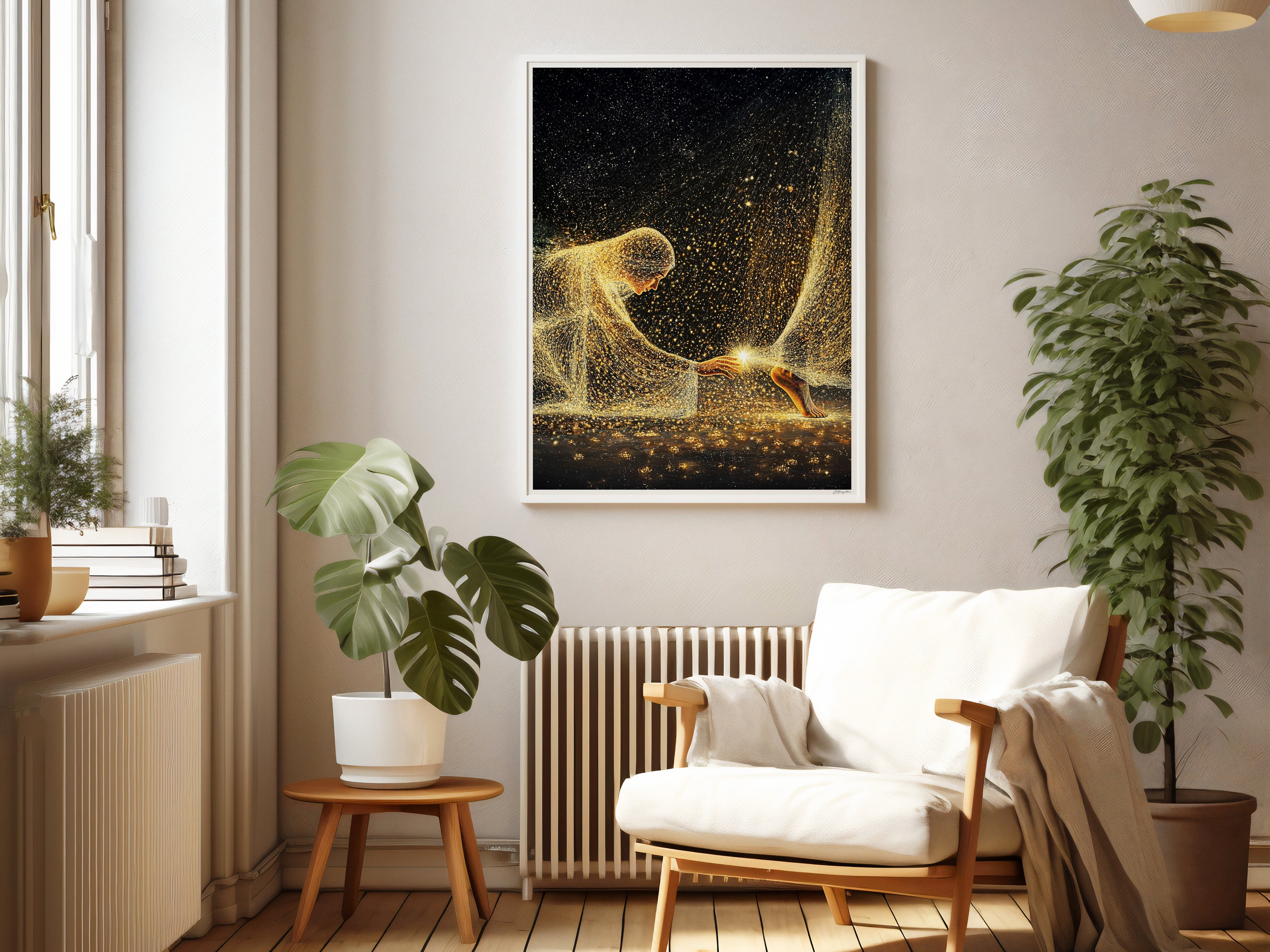 Faith in Him #2 | Signed Handmade Art Print