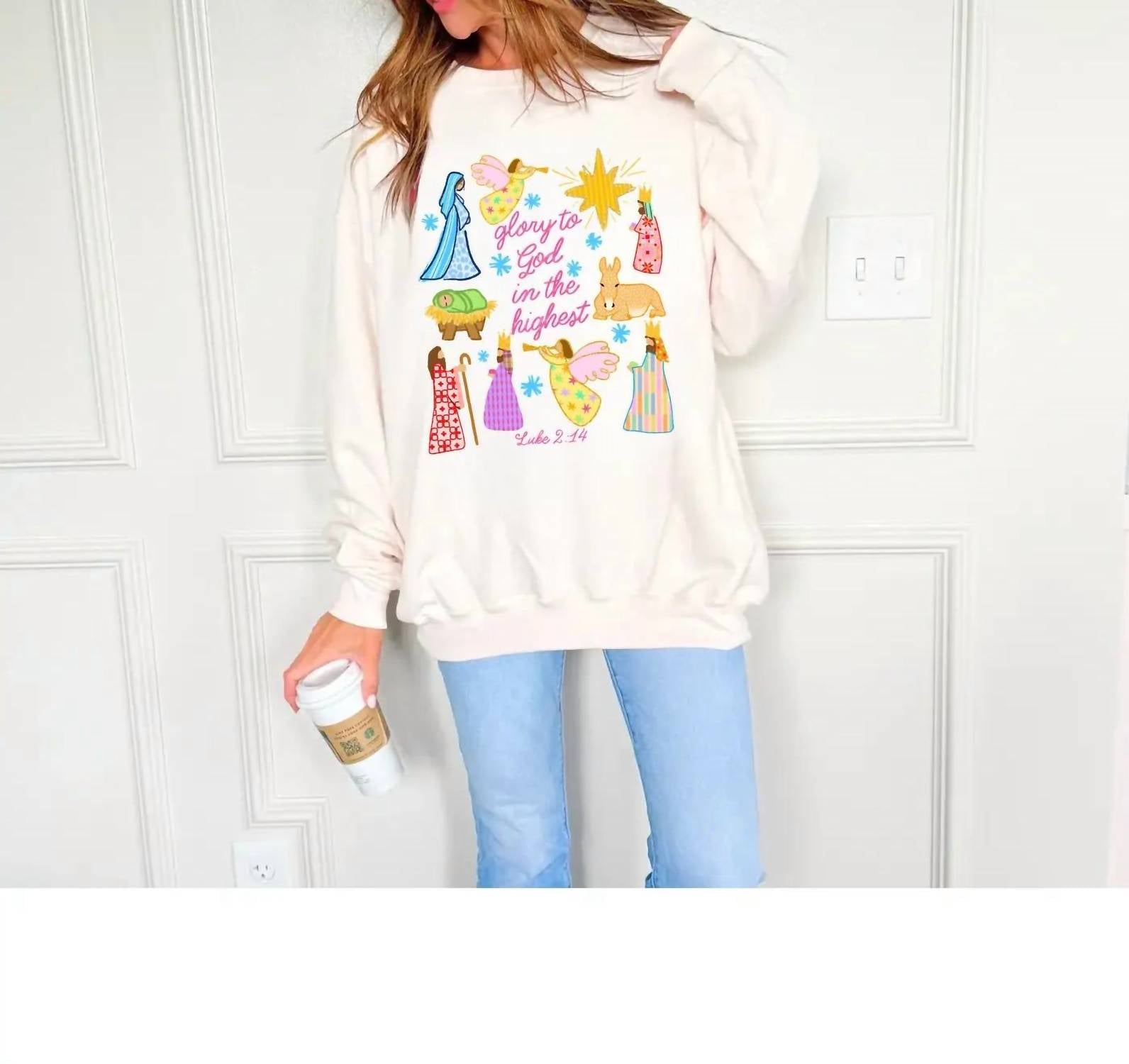 Glory To God In The Highest Sweatshirt