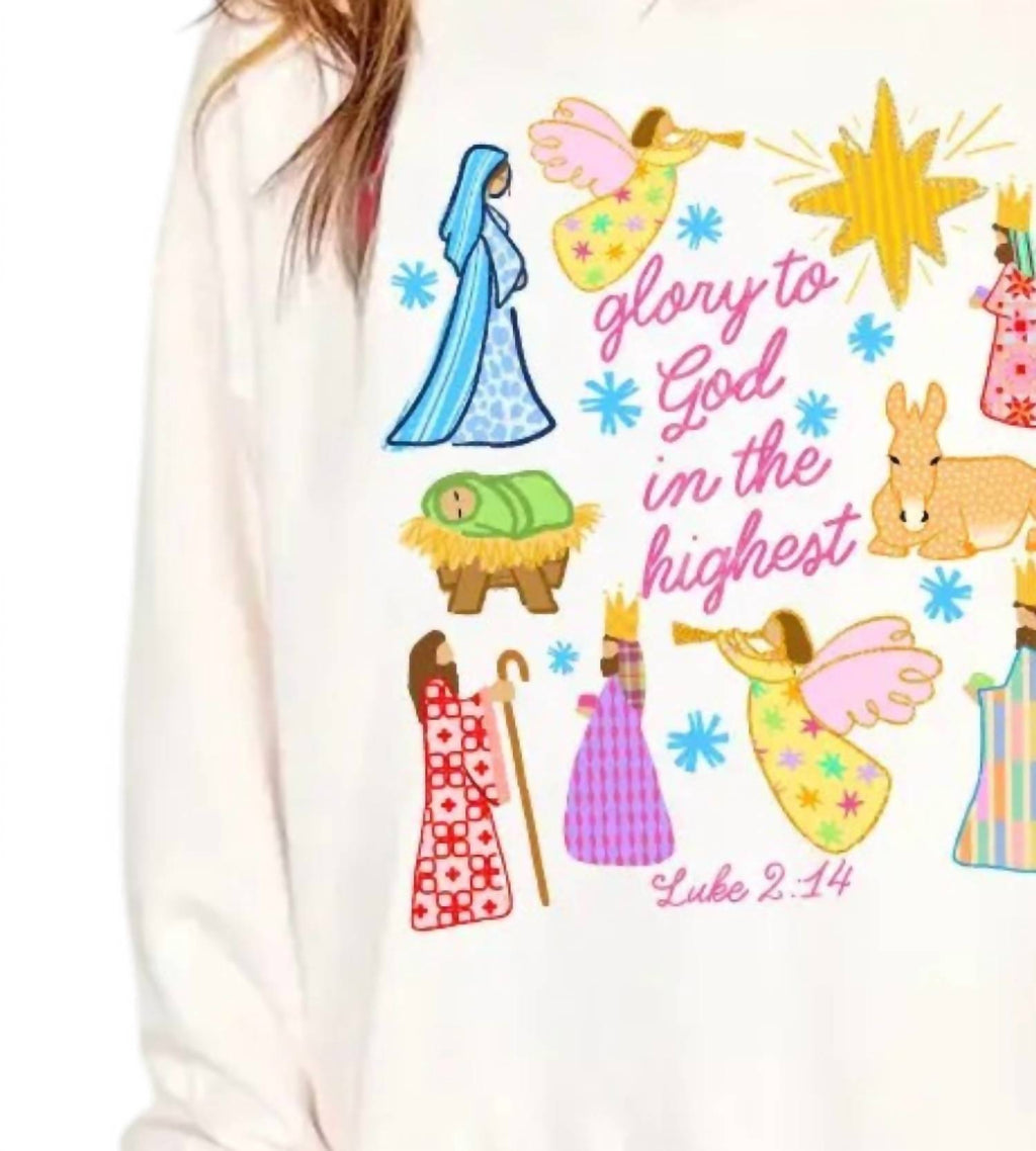 Glory To God In The Highest Sweatshirt