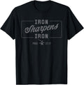 Original Iron Sharpen S Iron Christian T-Shirt - Minimalist Print Unisex