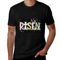 He Is Risen Jesus Christian Happy Easter Women Kids Girls  Wrinkle-resistant T-Shirt