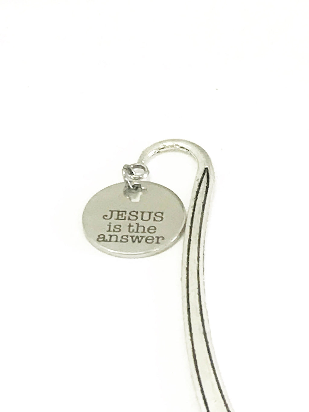Christian Bookmark, Jesus Is The Answer Bookmark, Bible Bookmark, Christian Gifts, Christian Planner Accessories, Baptism Gift