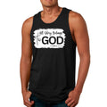 Mens Fitness Tank Top Graphic T-shirt All Glory Belongs to God