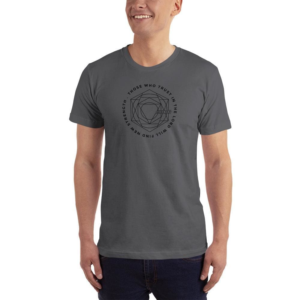 Men's Those Who Trust in the Lord Will Find New Strength Christian T-Shirt