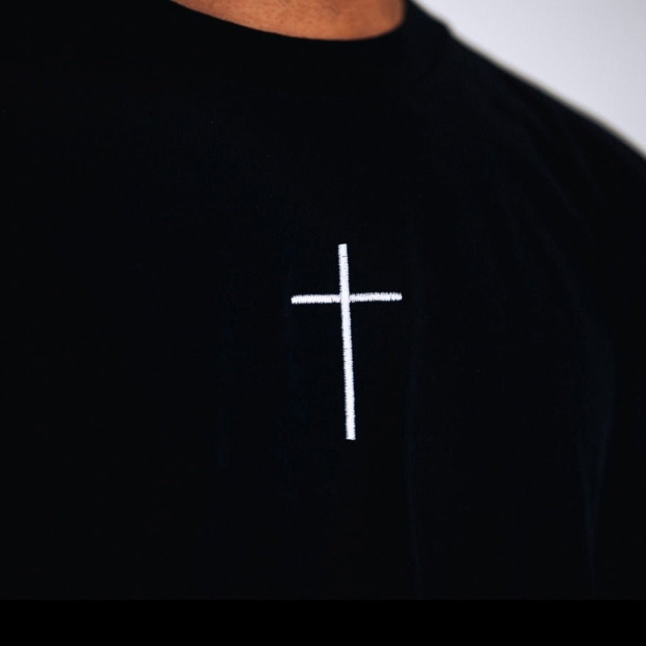 [PRE-ORDER - SHIPS JUNE 10TH] Jesus Saved My Life PUFF PRINT - Black